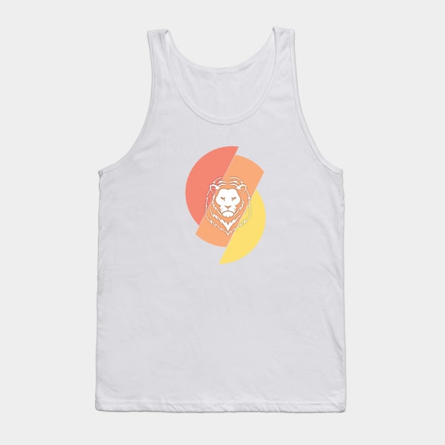 Leo color spectrum design Tank Top by cusptees